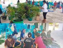 Kompak, Umat Wilayah 7 Siapkan Perayaan Minggu Palma di Gereja Stasi YMY Liliba