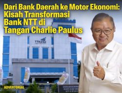 Dari Bank Daerah ke Motor Ekonomi: Kisah Transformasi Bank NTT di Tangan Charlie Paulus