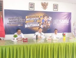 Dukung Wartawan SMSI NTT, Christian Widodo Janji Sumbangkan Laptop dari Dana Pribadi