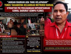 GEMPA FLORES! Yunus Takandewa Keluarkan Perintah Tegas: Pastikan Tak Ada Warga Kelaparan dan Kekurangan Air Bersih